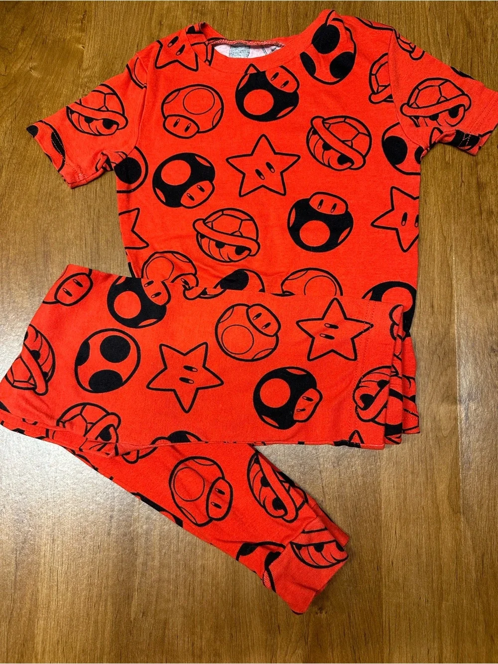 Nintendo Super Mario Shirt - Red & Gray 3 sets